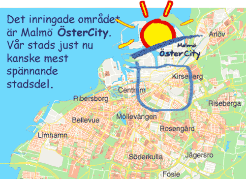Malm&ouml;karta &Ouml;stercity