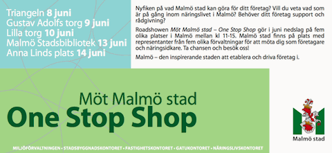 Länk till Malmö Näringslivskontors nya hemsida www.MalmoBusiness.com